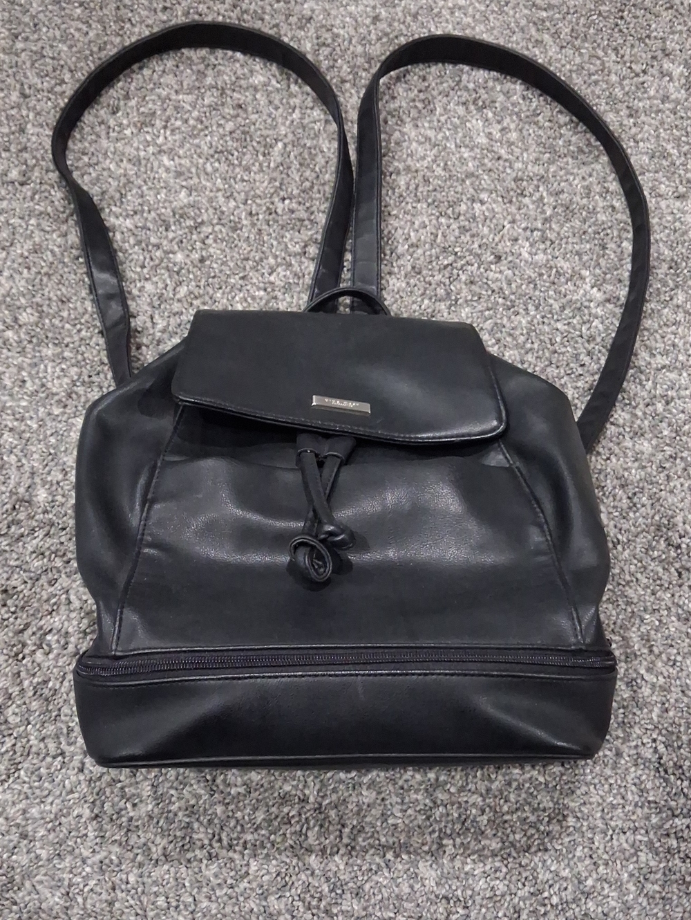 Vintage Nine West Backpack With Back, Bottom And 2 Inside Pockets